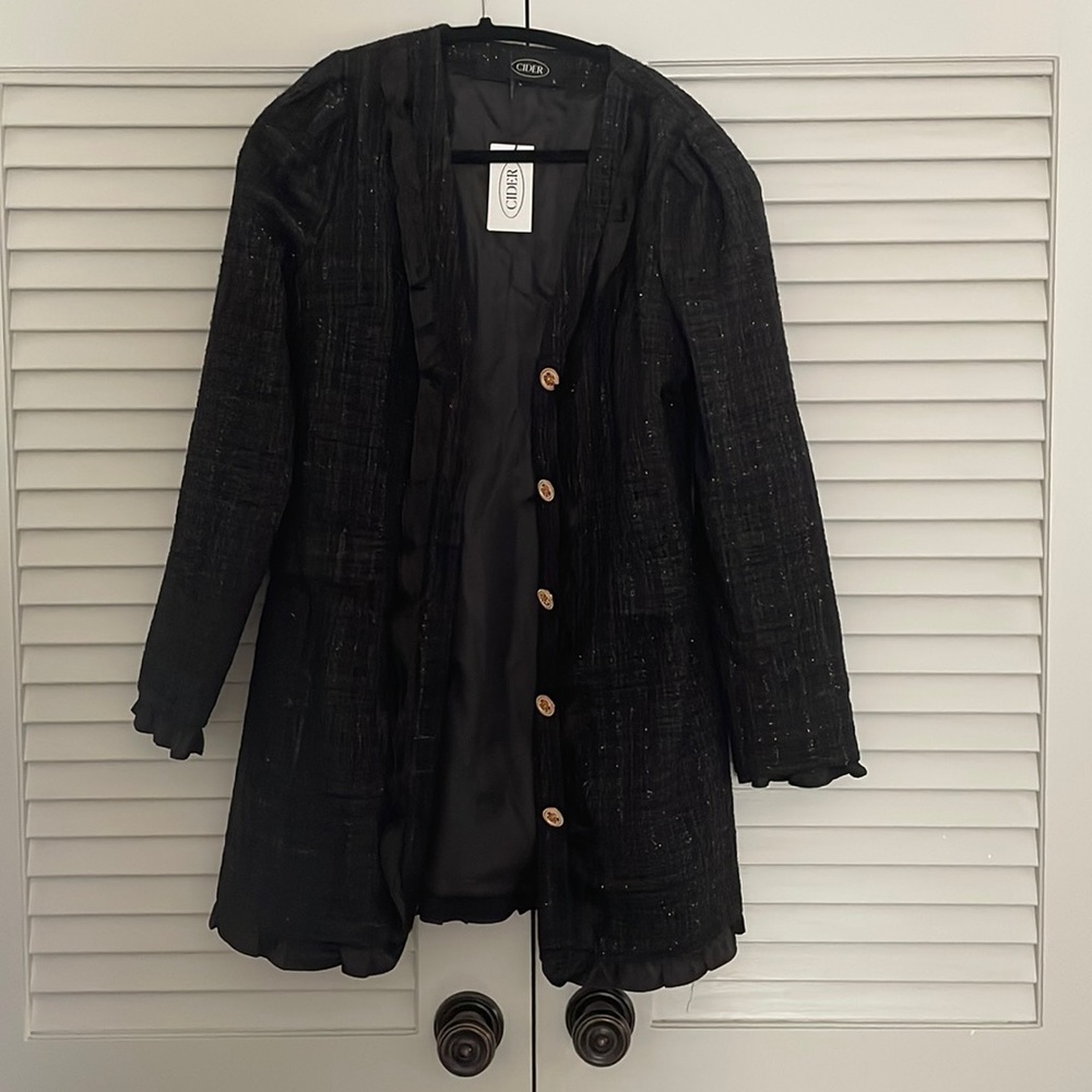 Born To The Bold Black Mini Dress Size L